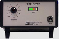 Simple Eddy, For the detection

of neck cracks in SCUBA and SCBA cylinders.